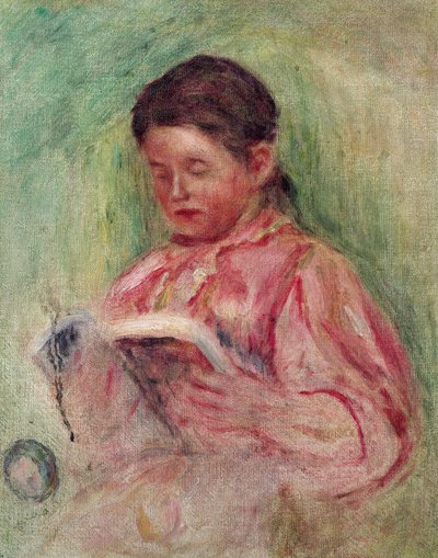 Woman Reading by Pierre Auguste Renoir